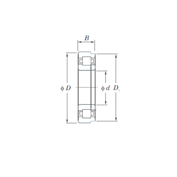 NUP2328 KOYO Cylindrical Roller Bearings