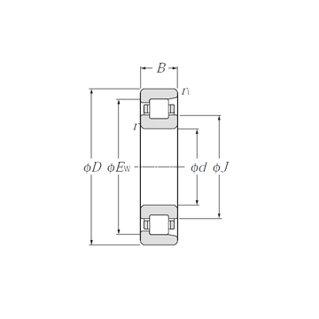 NF2308 CYSD Cylindrical Roller Bearings