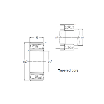 24136BK30 NTN Spherical Roller Bearings