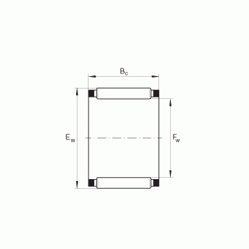 K15X18X17-TV  INA Needle Roller Bearings