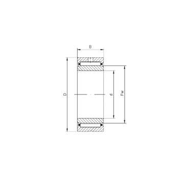 NA4822  ISO Needle Roller Bearings