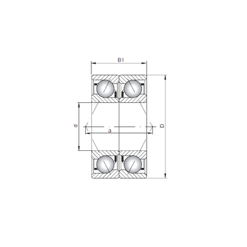 7230 B-UO CX Angular Contact Ball Bearings