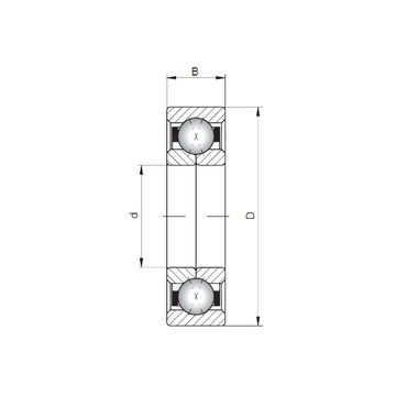 QJ1048 CX Angular Contact Ball Bearings