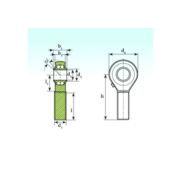 TSM 22 BB ISB Self Aligning Ball Bearings