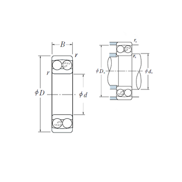 1300 NSK Self Aligning Ball Bearings