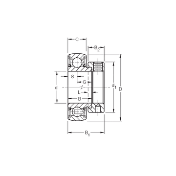 RAE35RRB Timken Deep Groove Ball Bearings