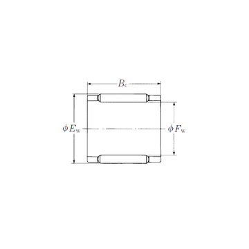 FBN-101412Z-E  NSK Needle Roller Bearings